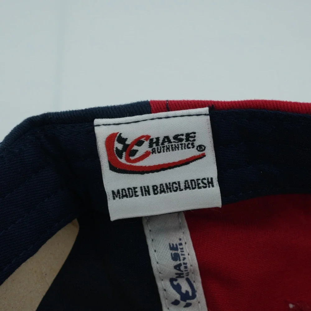 Chase Authentics Budweiser NASCAR‎ Dale Earnhardt Jr 8 Hat Red Navy OSFA Strap